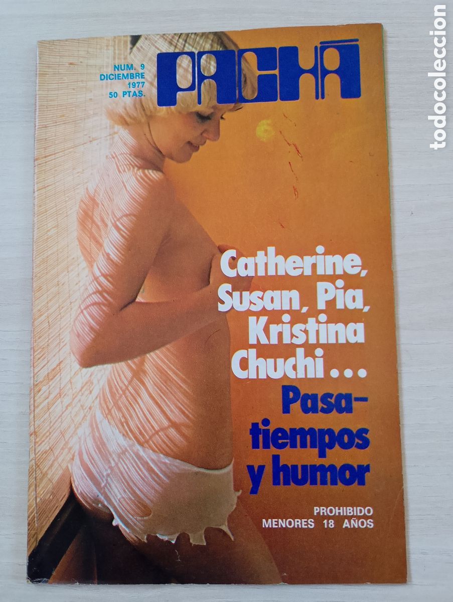 Revistas: Pach&aacute;. Revista er&oacute;tica. N&ordm; 9. Diciembre 1977