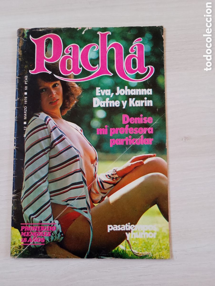 Revistas: Pach&aacute;. Revista er&oacute;tica. N&ordm; 12. Marzo 1978