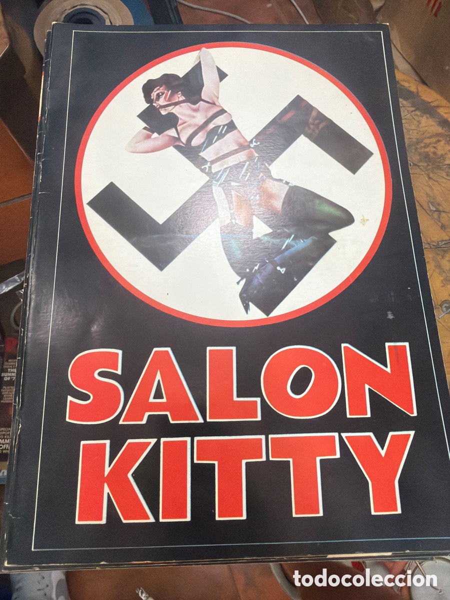 Revistas: Revista er&oacute;tica SAL&Oacute;N KITTY.film de tinto brasa.edita mirasierra.a&ntilde;o 1976.ilustrado profusamente