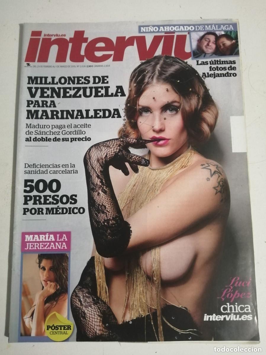 Revistas: INTERVIU. REVISTA N&ordm; 2026, MARZO 2015. LUCI L&Oacute;PEZ