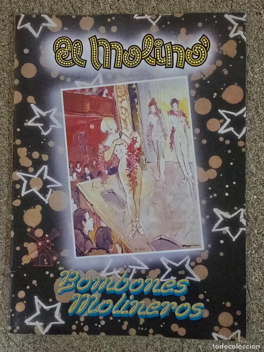 Revistas: Revista Programa de Mano.Teatro El Molino Barcelona.Bombones Molineros