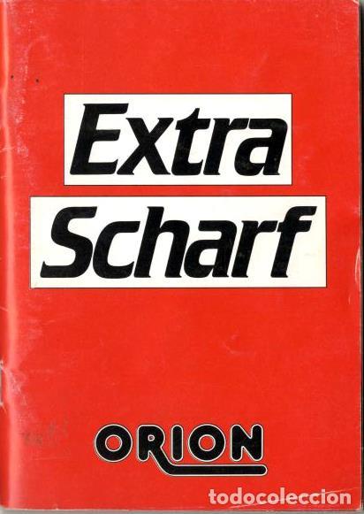 Revistas: EXTRA SCHARF - ORION Nr 1 - 1991