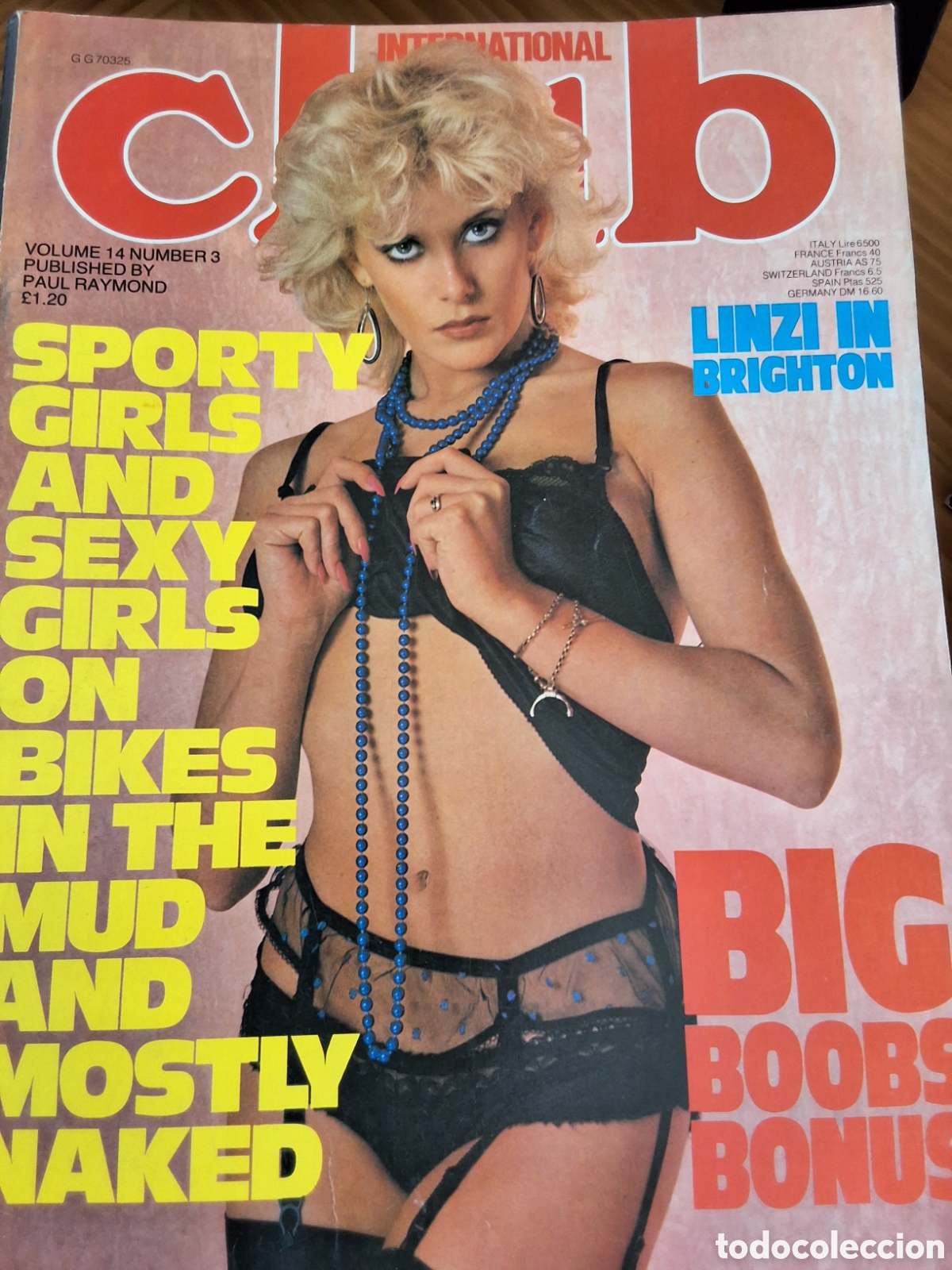 Revistas: Club international revista erotica inglesa desnudos mujeres 14/3
