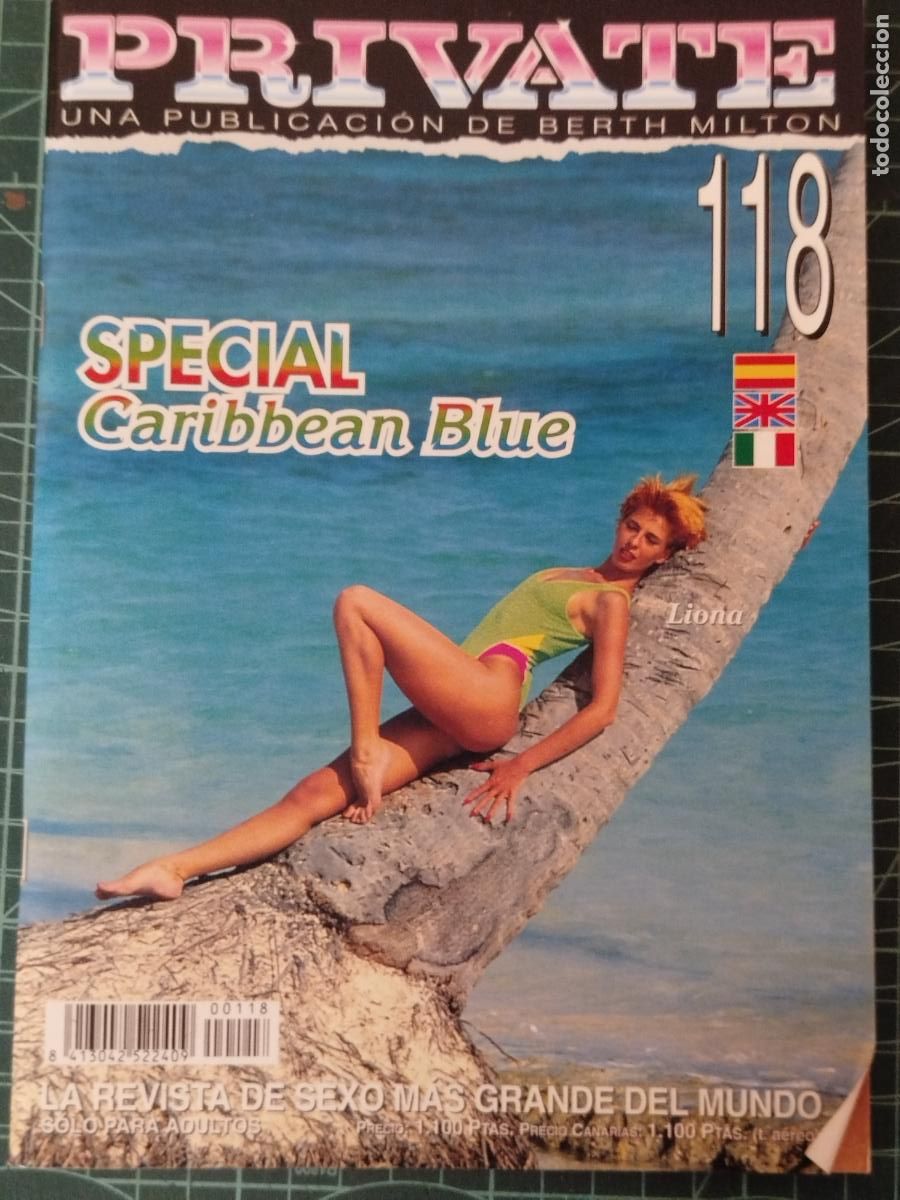Revistas: MAGAZINE PRIVATE N&ordm; 118 BERTH MILTON PORNO ADULTOS