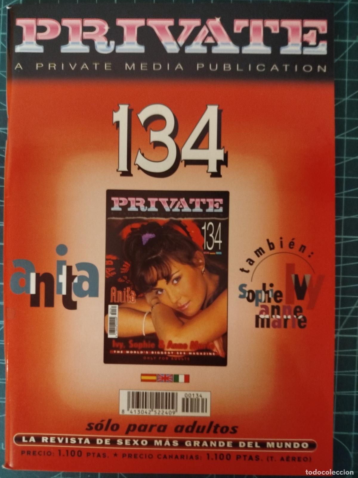 Revistas: REVISTA PRIVATE N&ordm; 134 SOLO ADULTOS