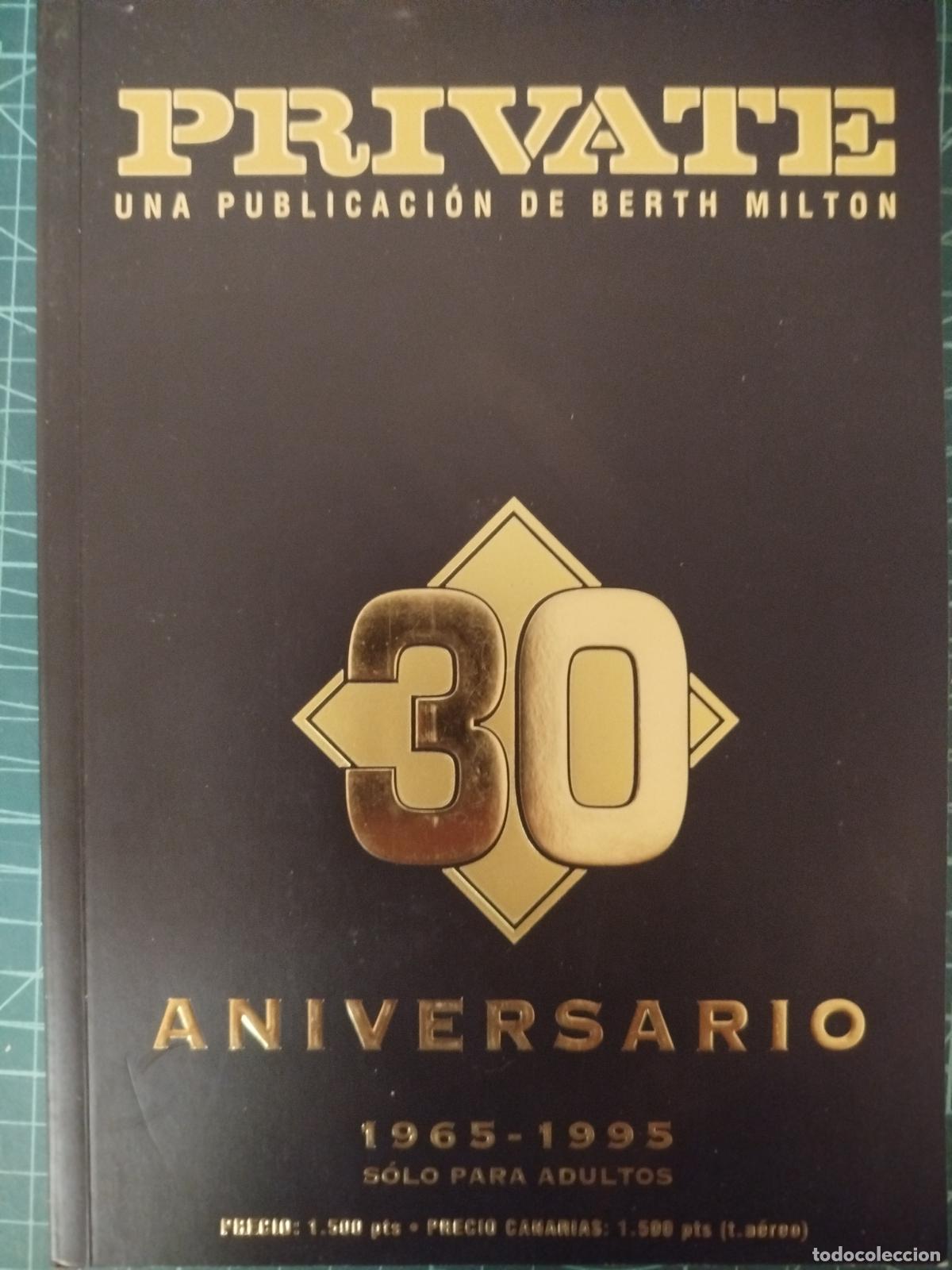 Revistas: REVISTA PRIVATE 30 ANIVERSARIO SOLO ADULTOS
