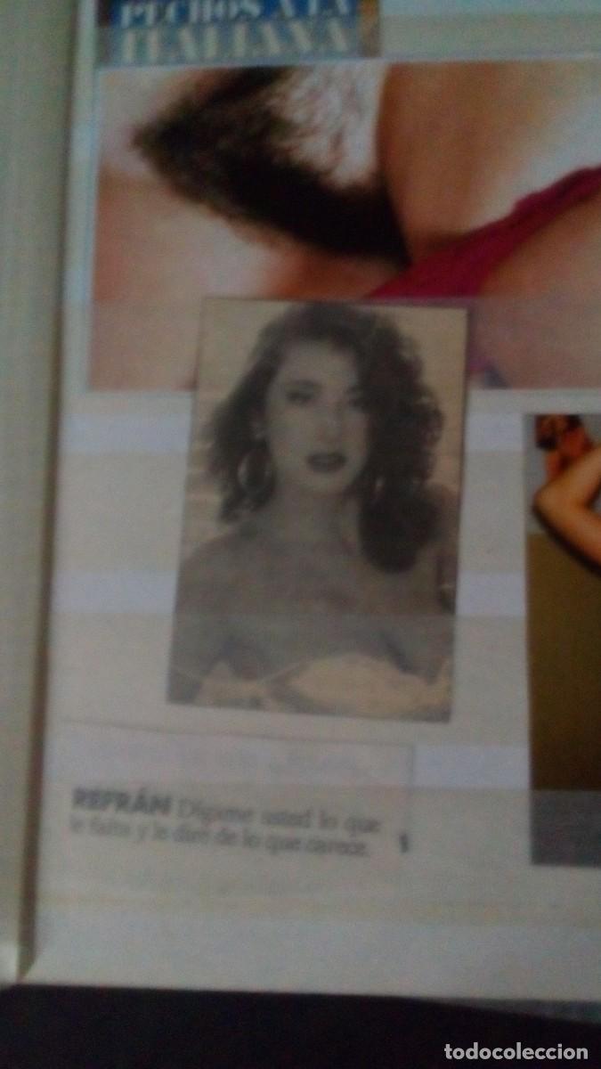Revistas: &Aacute;LBUM CON RECORTES DE FOTOS ER&Oacute;TICAS-SABRINA SALERNO-TRACI LORDS-TAPA DURA-VER FOTOS