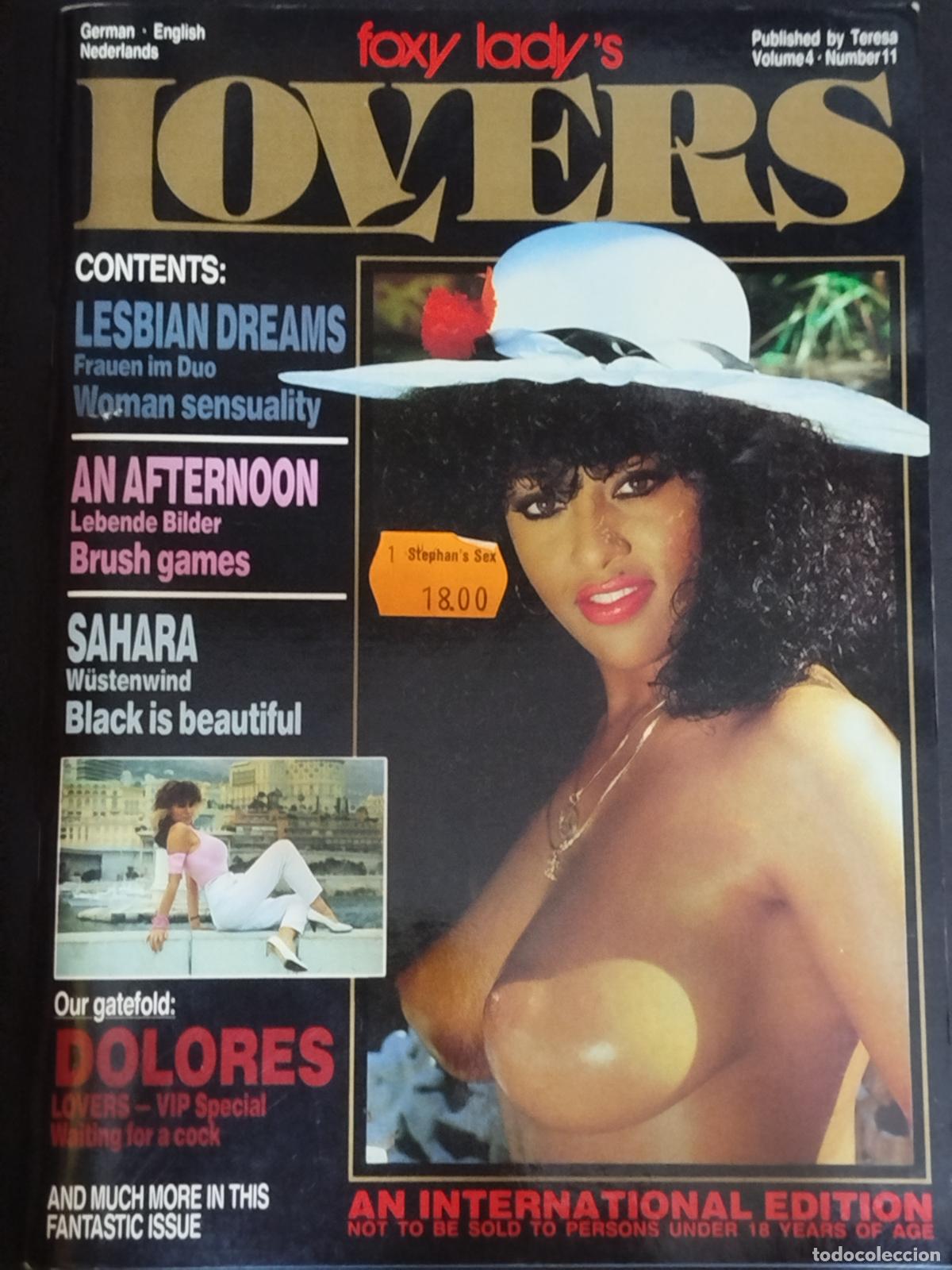 Revistas: REVISTA FOXY LADY'S LOVERS VOLUME 4 NUMBER 11. CONTENIDO ADULTOS