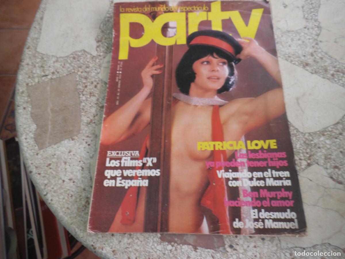 Revistas: party n&ordm; 41, poster patricia love, ben murphy, jose manuel ,dulce maria,