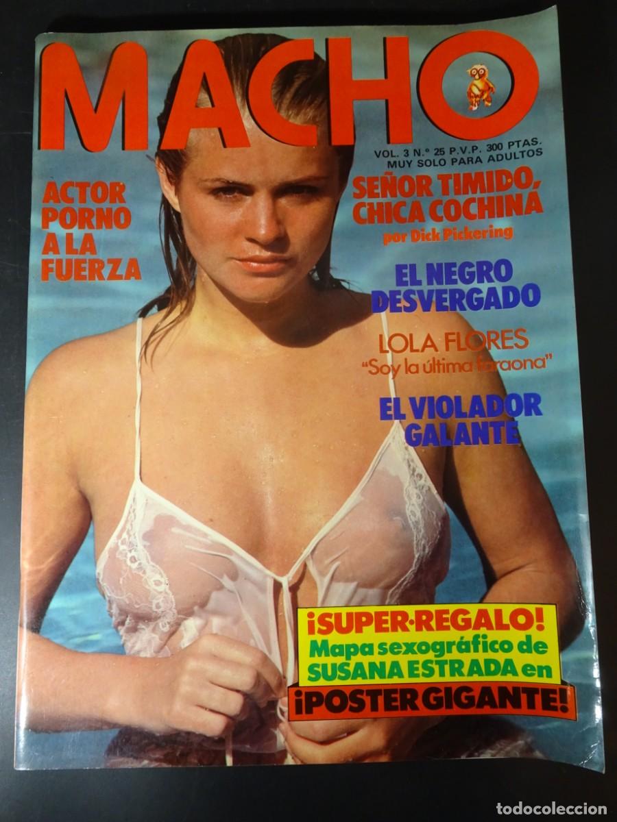 Journals: REVISTA EROTICA , MACHO ,VOL 3 N&ordm; 25 , SUSANA ESTRADA, EL MOLINO, VER FOTOS