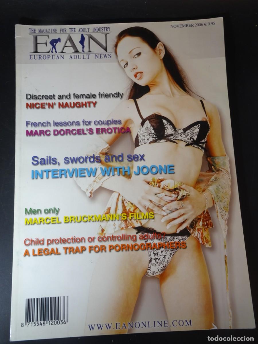 Riviste: MAGAZINE ER&Oacute;TICO PORNO, EUROPEAN ADULT NEWS, NOV 2006, MARC DORCEL, VER FOTOS