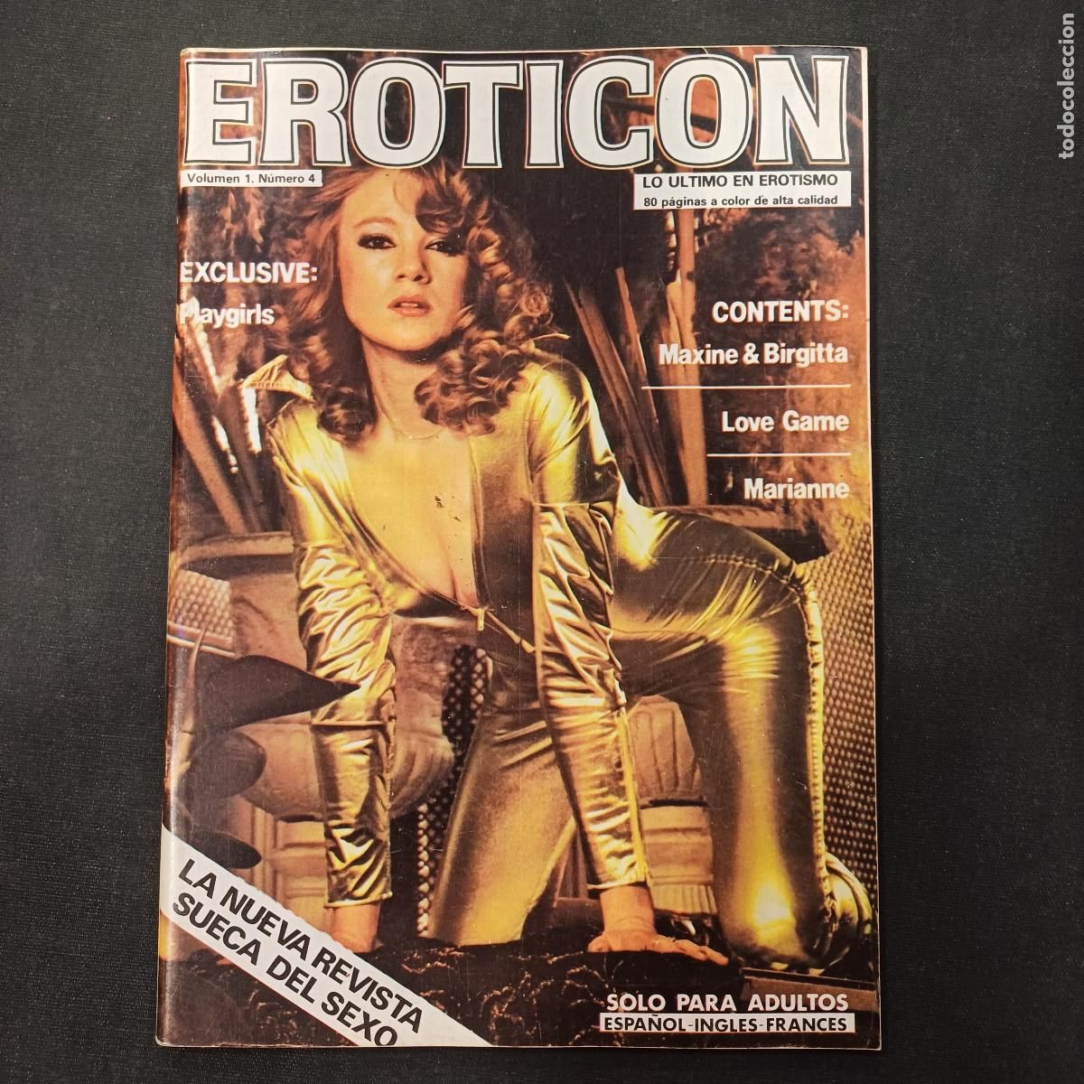 Revistas: EROTICON N&ordm; 4/REVISTA EROTICA.