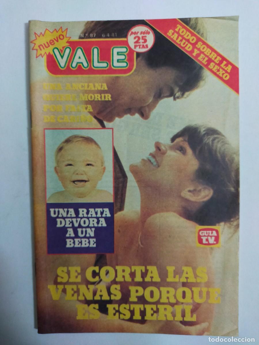 Journals: REVISTA NUEVO VALE N&ordm; 87 (06-04-1981) - HISTORIAS DE TERROR DE ALFRED HITCHCOCK