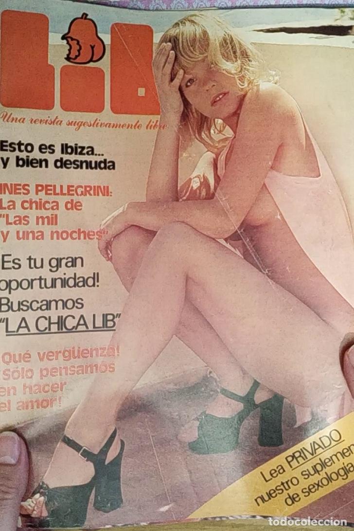 Revistas: lib n 40-norma duval-ines pellegrini-mireia ros-raquel evans-nicole berges-ibiza-con unos defecto