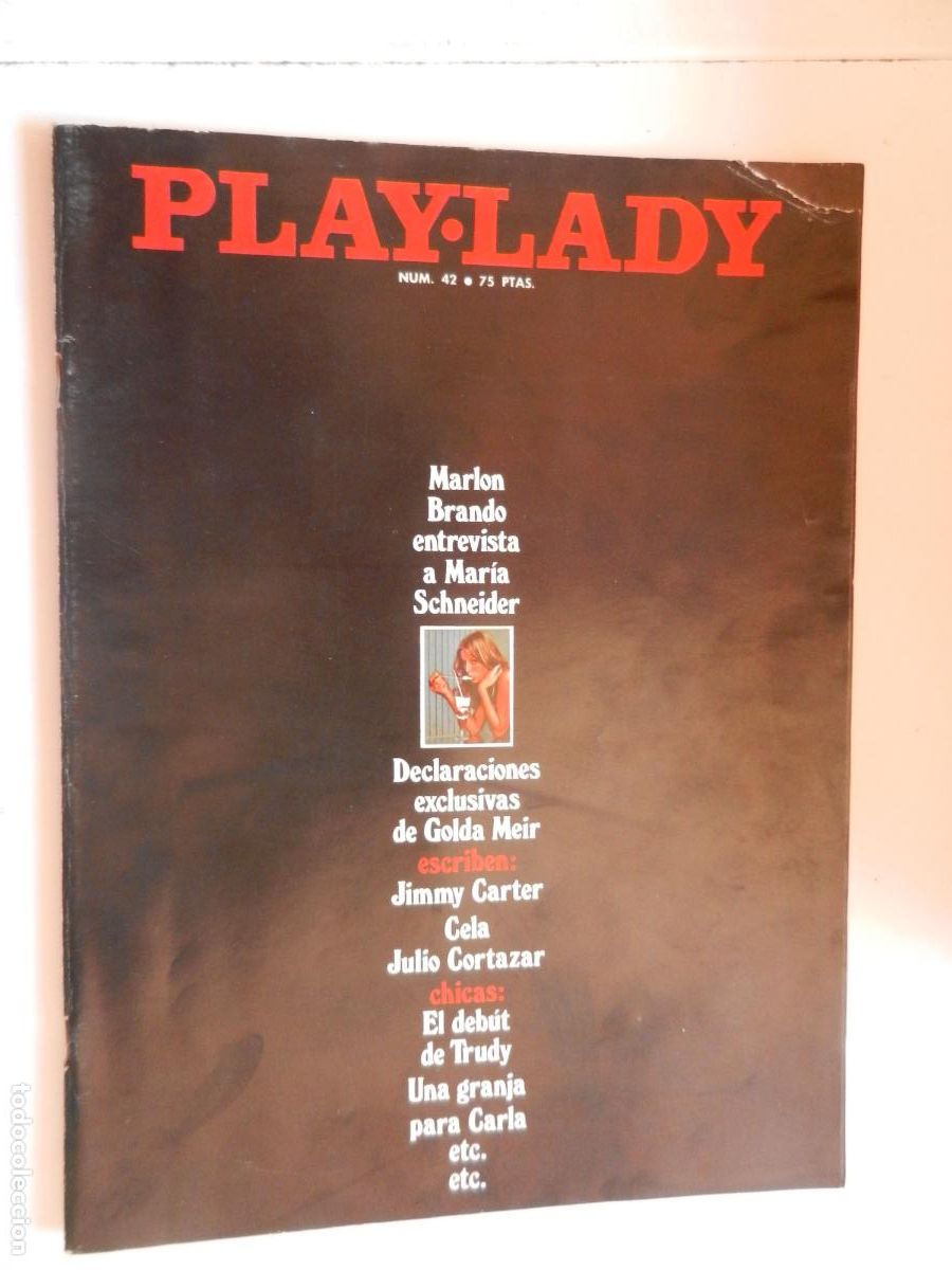 Revistas: PLAY LADY N&ordm; 42 - REVISTA EROTICA PARA ADULTOS -- 12-1976- VER SUMARIO - Poster Central - CRUDY