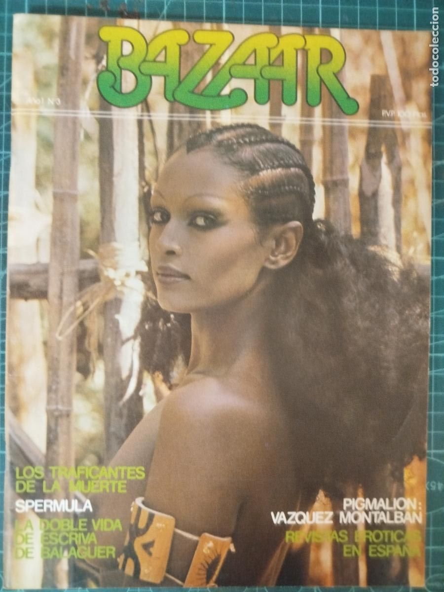 Riviste: REVISTA BAZAAR N&ordm; 3 PIGMALION, ESCRIB&Agrave; DE BALAGUER. EROTICA. SOLO ADULTOS