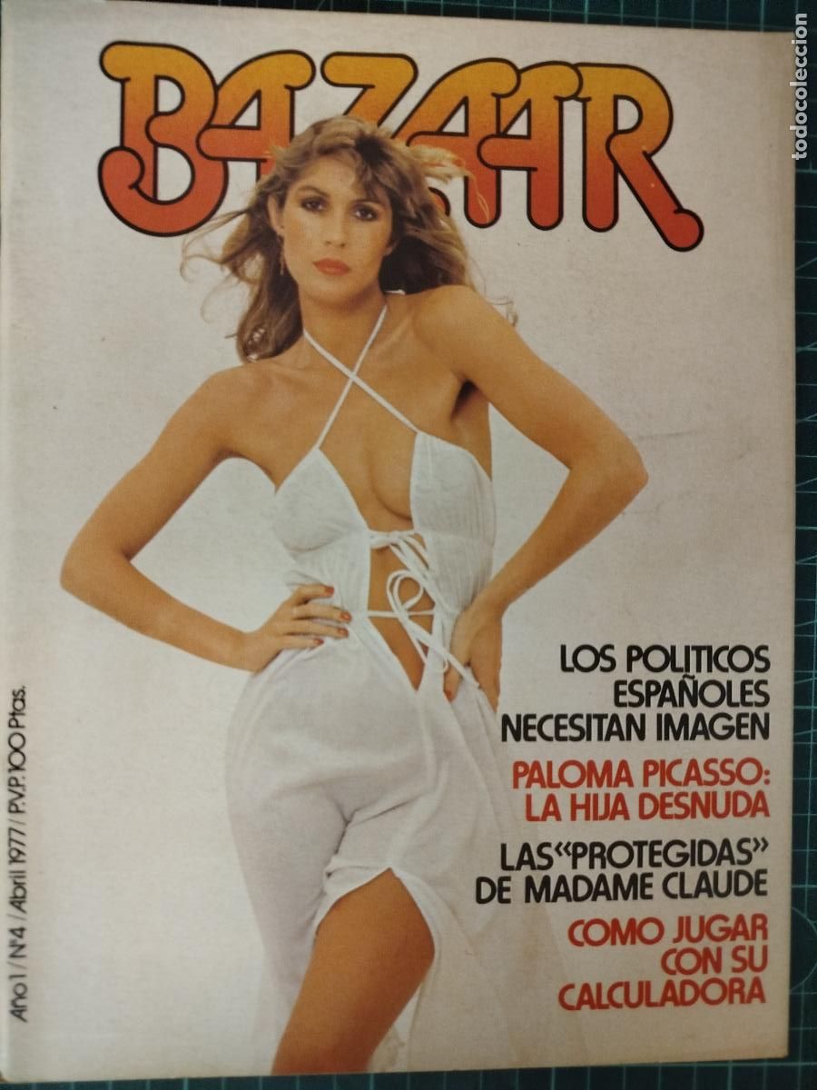 Riviste: REVISTA BAZAAR N&ordm; 4 PALOMA PICASSO, MADAME CLAUDE. EROTICA. SOLO ADULTOS
