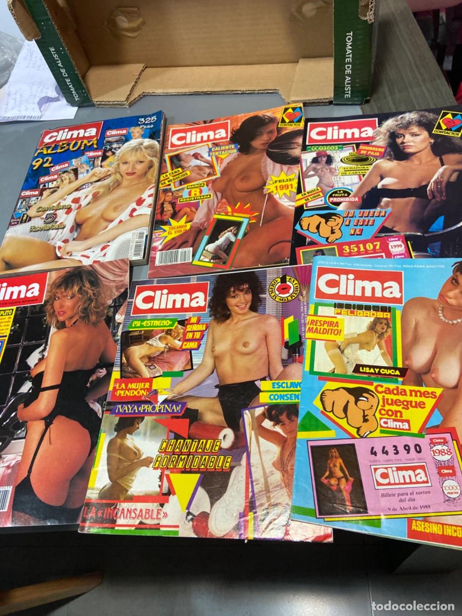 Revistas: Lote 5-10 Revistas Clima vintage
