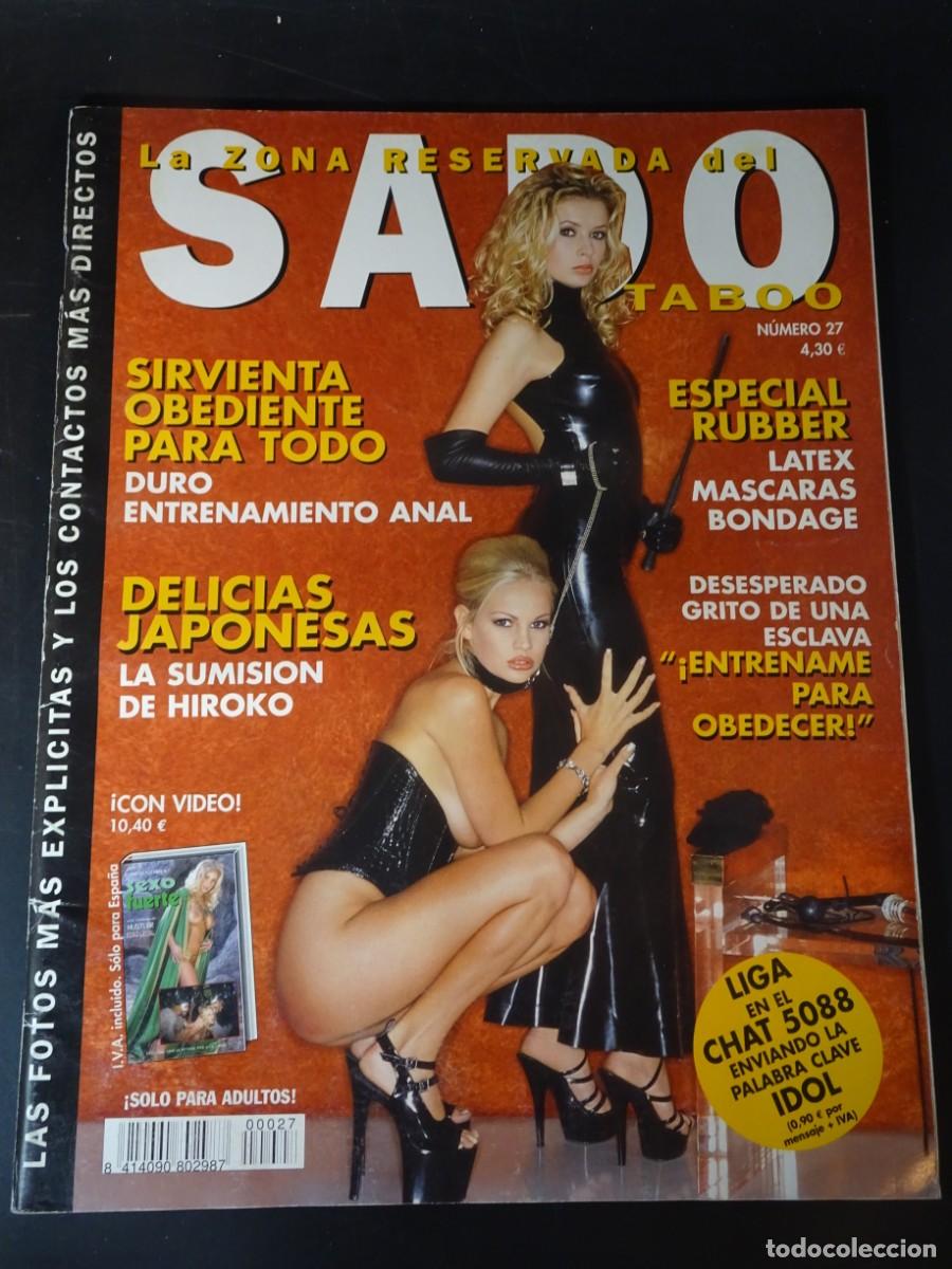 Journals: MAGAZINE ER&Oacute;TICO PORNO, BDSM, ZONA RESERVADA DEL SADO, TABOO , N&ordm; 27, VER FOTOS