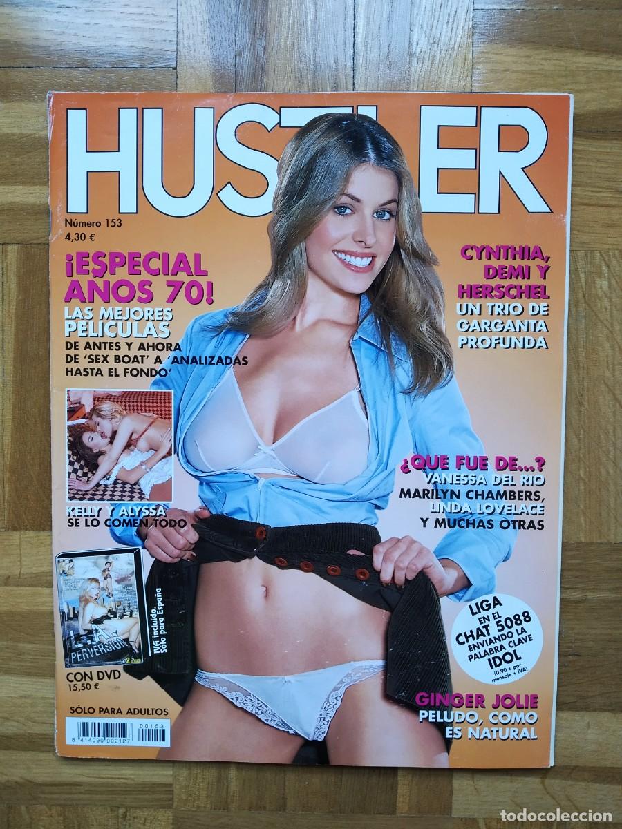 Journals: REVISTA HUSTLER 153 ESPECIAL A&Ntilde;OS 70S VANESSA DEL RIO MARILYN CHAMBERS LINDA LOVELACE GINGER JOLIE +