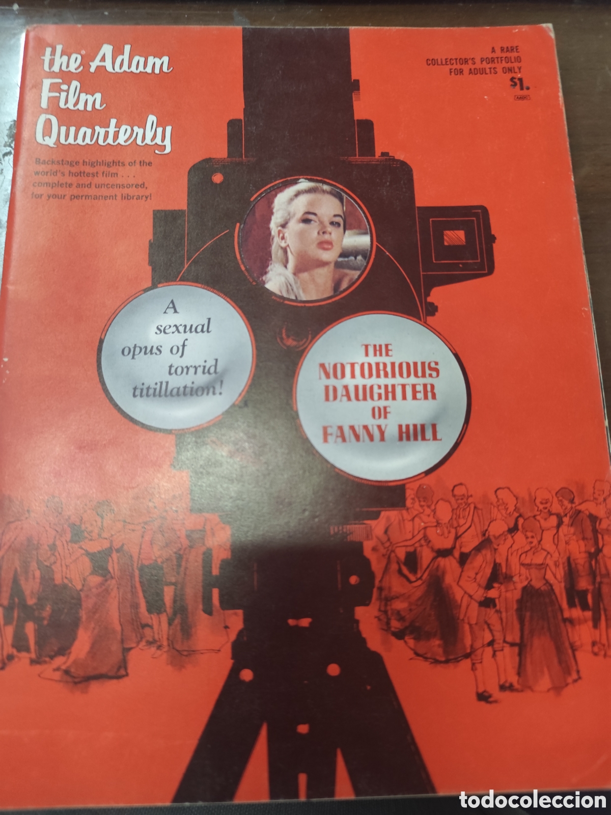 Revistas: The notorious daughter of Fanny Hill. The Adam Film Quarterly. Erotica. A&ntilde;o 1966