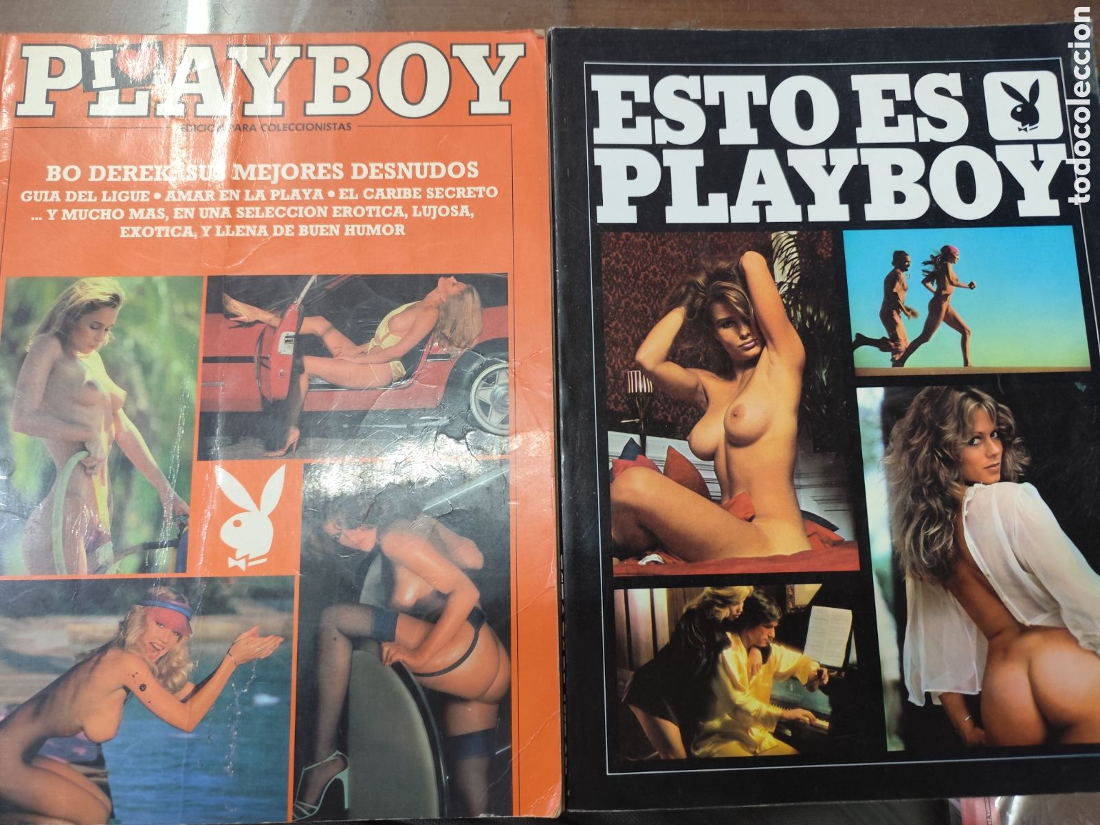 Revistas: Lote 4 ejemplares edici&oacute;n coleccionista Limitada Playboy. A&ntilde;o 1979 y 1983