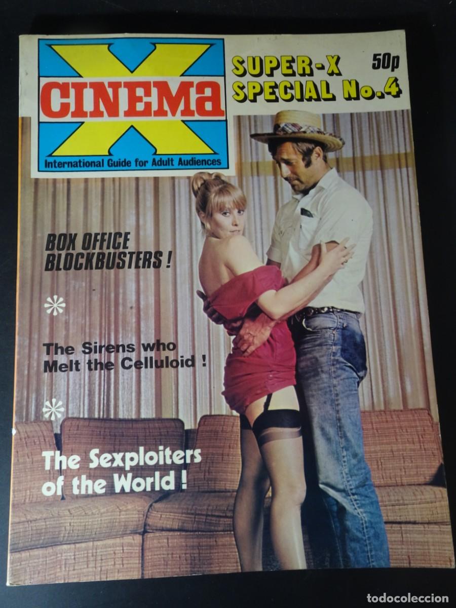 Revistas: MAGAZINE CINE ER&Oacute;TICO PORNO, CINEMA X ESPECIAL N&ordm; 4 (DOBLE N&Uacute;MERO), EN INGL&Eacute;S, VER FOTOS
