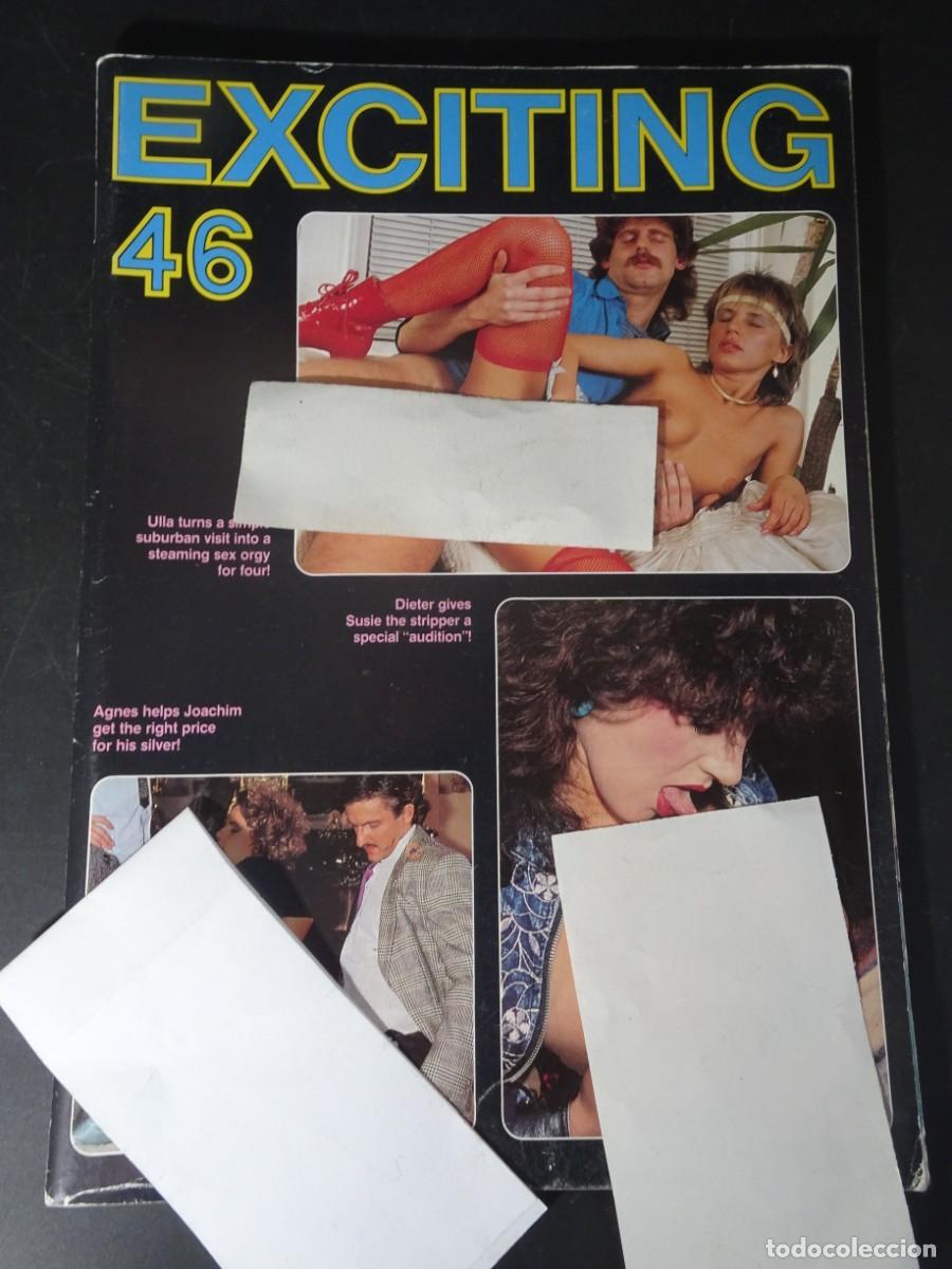 Revistas: MAGAZINE PORNO ,EXCITING N&ordm; 46, DENMARK, VINTAGE TEENS, COLOR CLIMAX 1989, VER FOTOS
