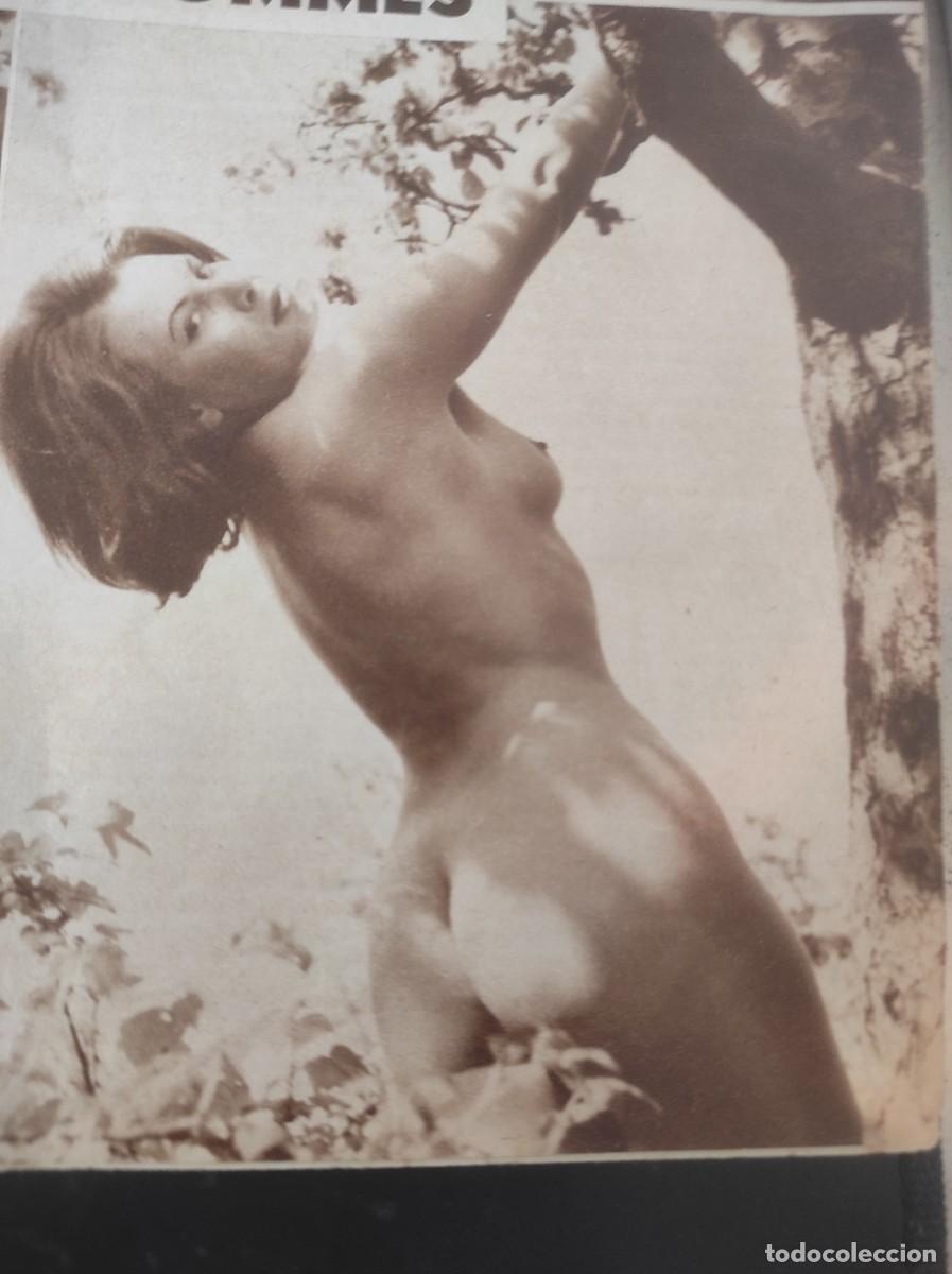Revistas: MAGAZINE ER&Oacute;TICO FOLIES DE PARIS ET DE HOLLYWOOD N&ordm; 280 ,DESNUDOS VINTAGE, VER FOTOS