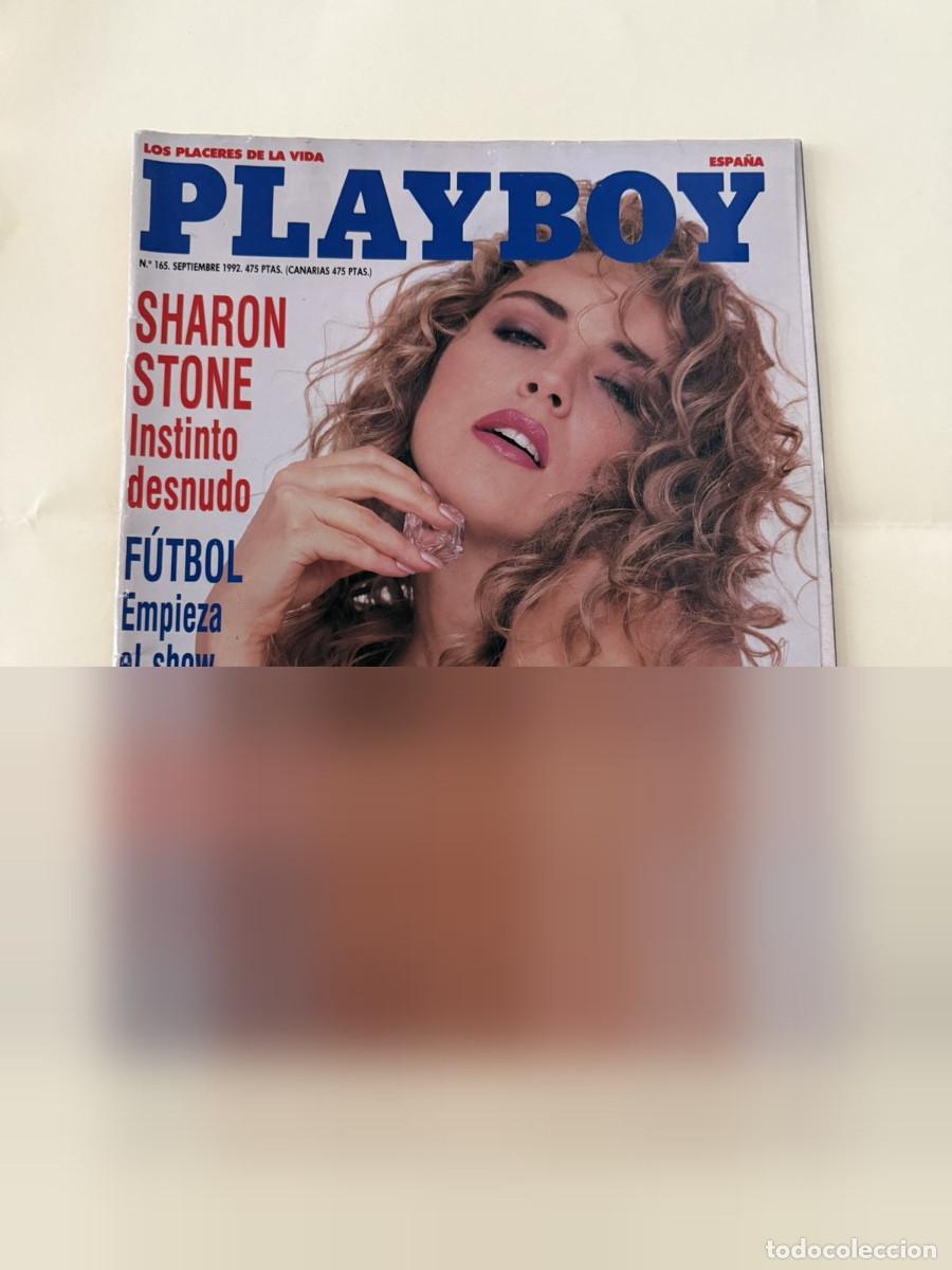 Revistas: Playboy Espa&ntilde;a n&ordm; 165 1992 Sharon Stone
