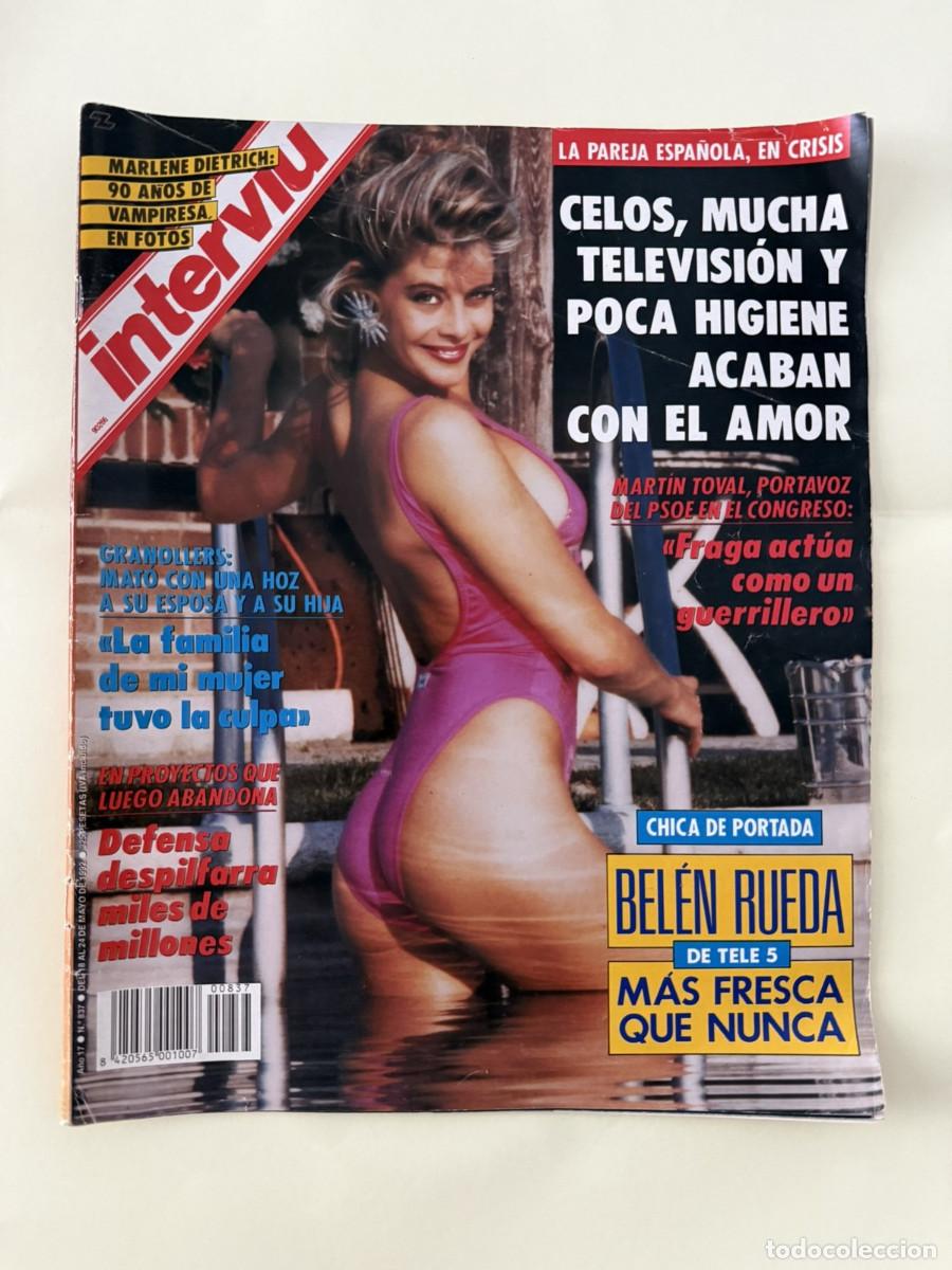 Revistas: Lote 4 Intervi&uacute; 1992-1993 Cindy Crawford