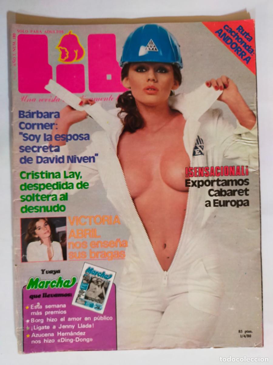 Revistas: REVISTA LIB A&Ntilde;O 1980 - N&ordm; 180 - BARBARA CORNER - CRISTINA LAY - VICTORIA ABRIL