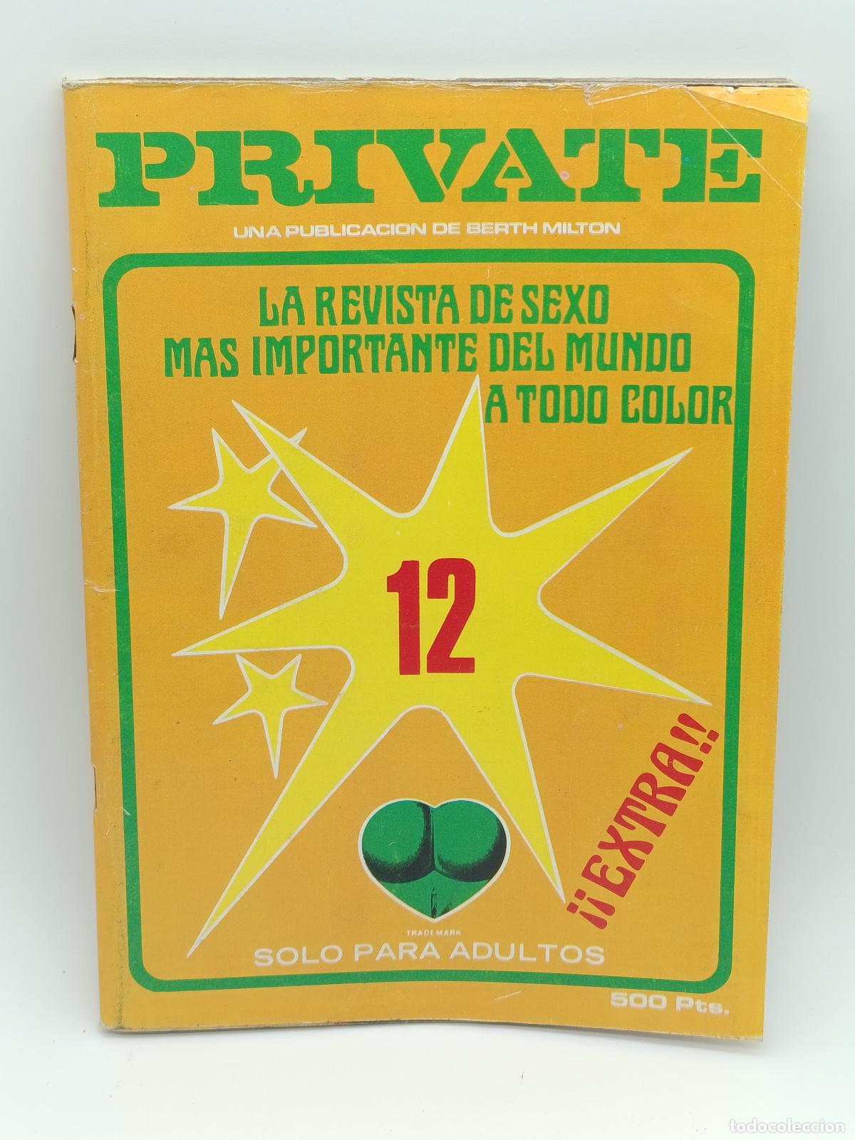 Revistas: REVISTA PRIVATE 12. REVISTA PARA ADULTOS.