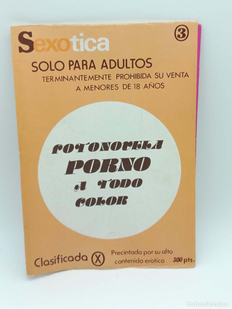 Revistas: REVISTA PORNO SEXOTICA N&ordm;3. A&Ntilde;OS 70. TEXTO EN ESPA&Ntilde;O.