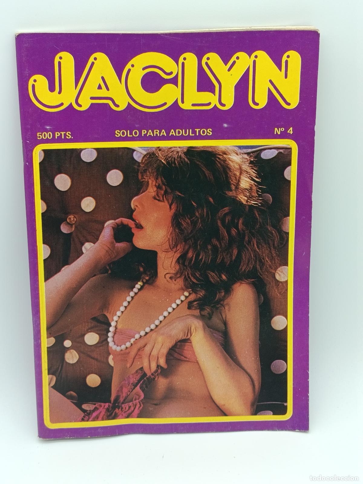 Revistas: REVISTA PORNO JACLYN N&ordm;4. A&Ntilde;OS 70. TEXTO EN ESPA&Ntilde;OL.
