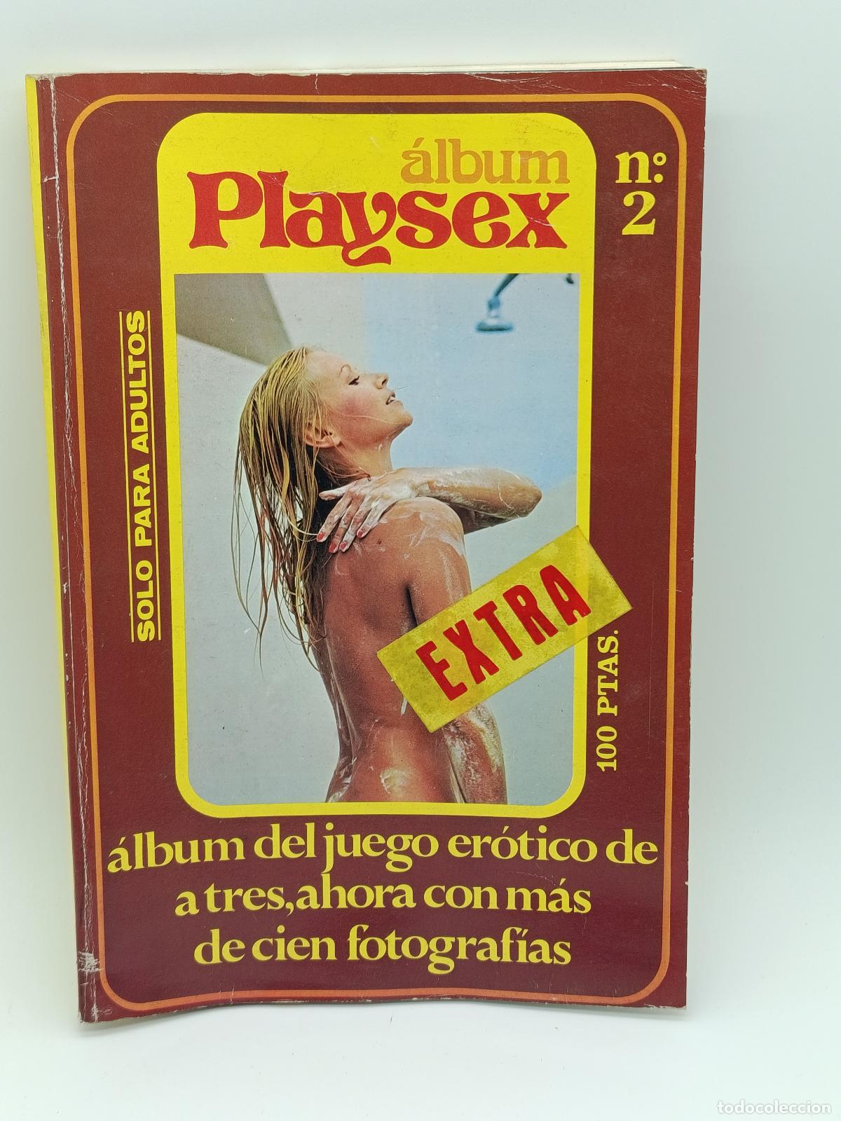 Revistas: REVISTA PORNOT ALBUM PLAYSEX N&ordm;2. A&Ntilde;OS 70. TEXTO EN ESPA&Ntilde;OL.