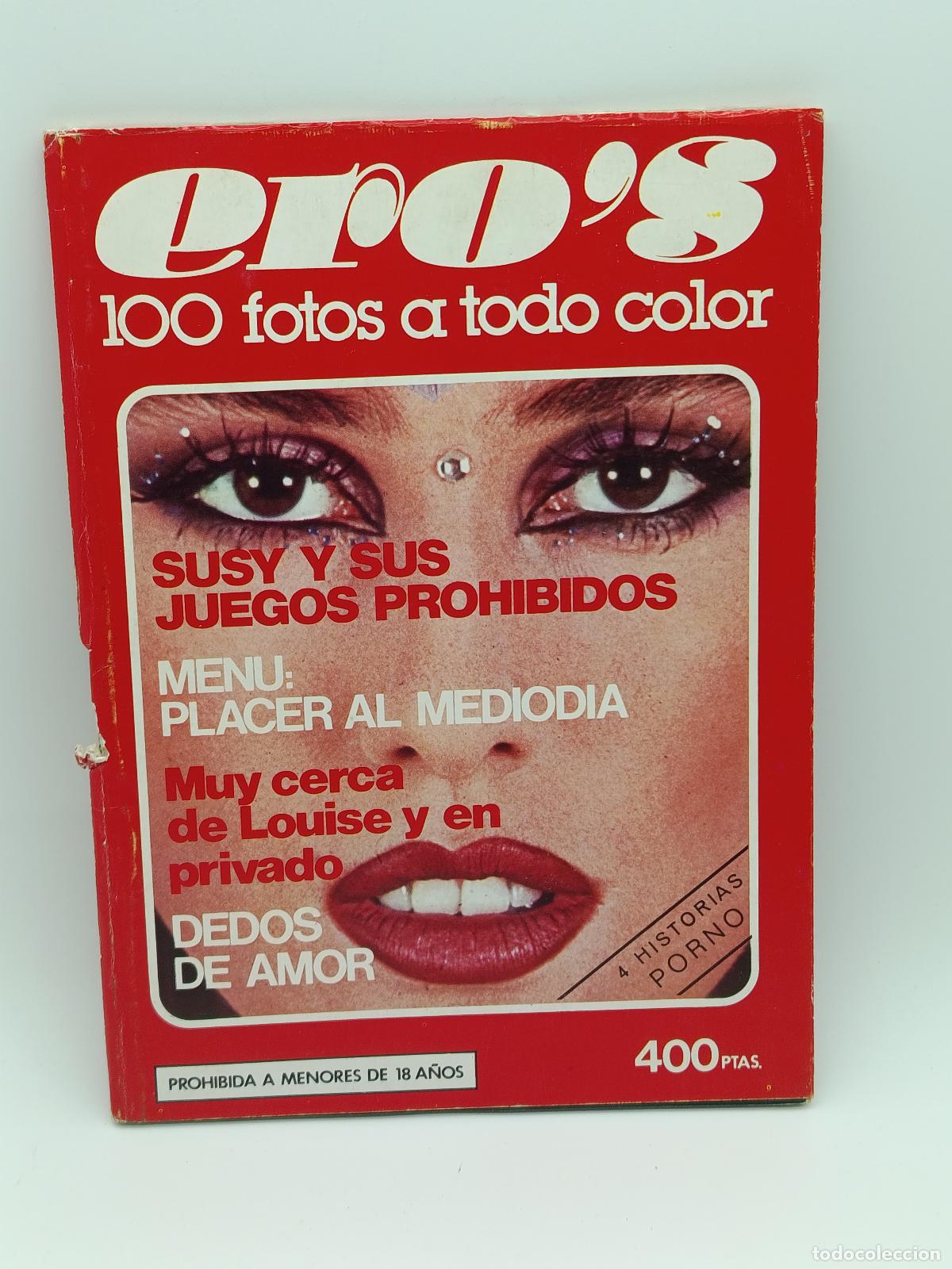Revistas: REVISTA PORNO ERO&acute;S. A&Ntilde;OS 70. TEXTO EN ESPA&Ntilde;OL.