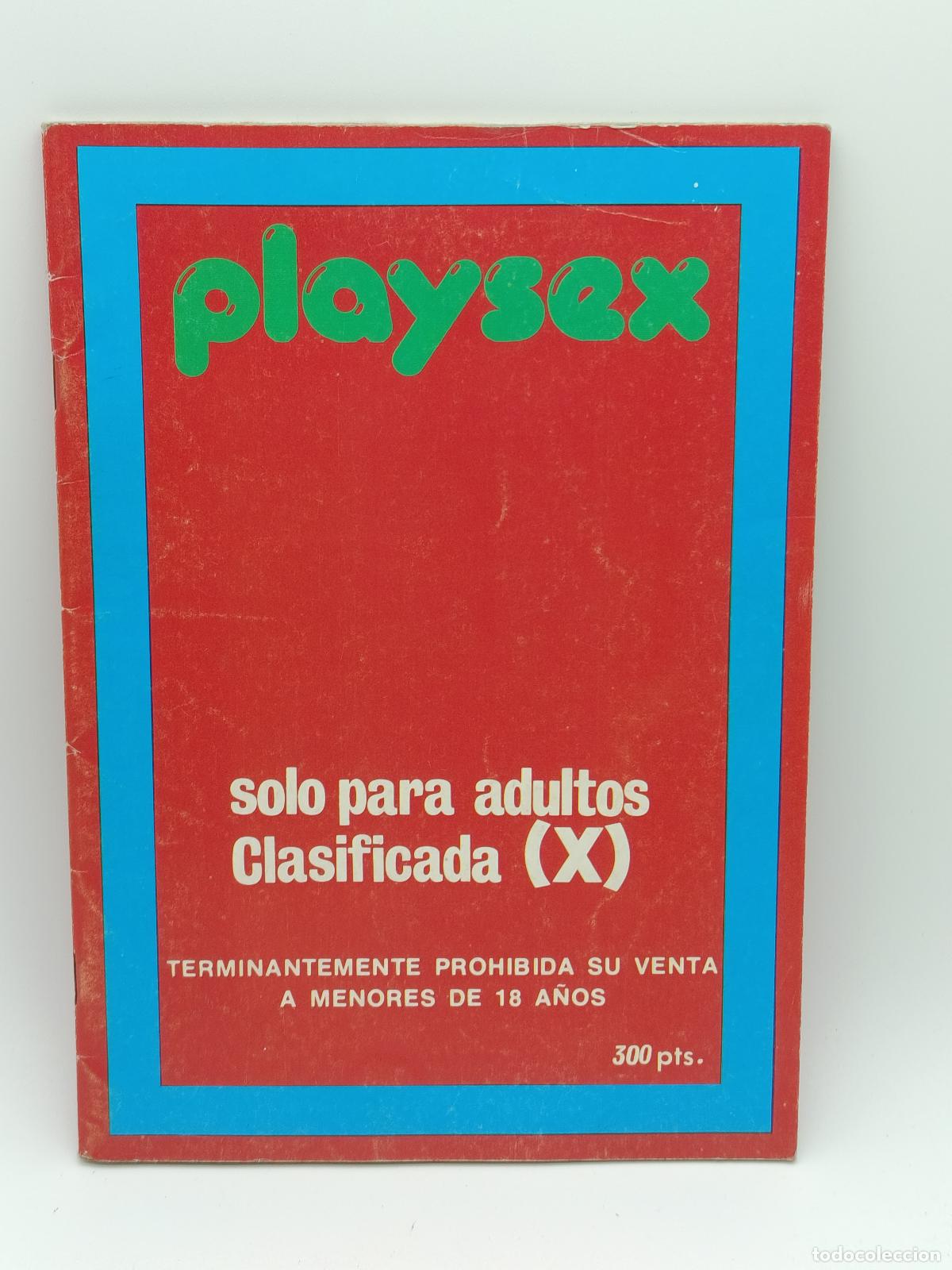 Revistas: REVISTA PORNO PLAYSEX. A&Ntilde;OS 70. TEXTO EN ESPA&Ntilde;OL.