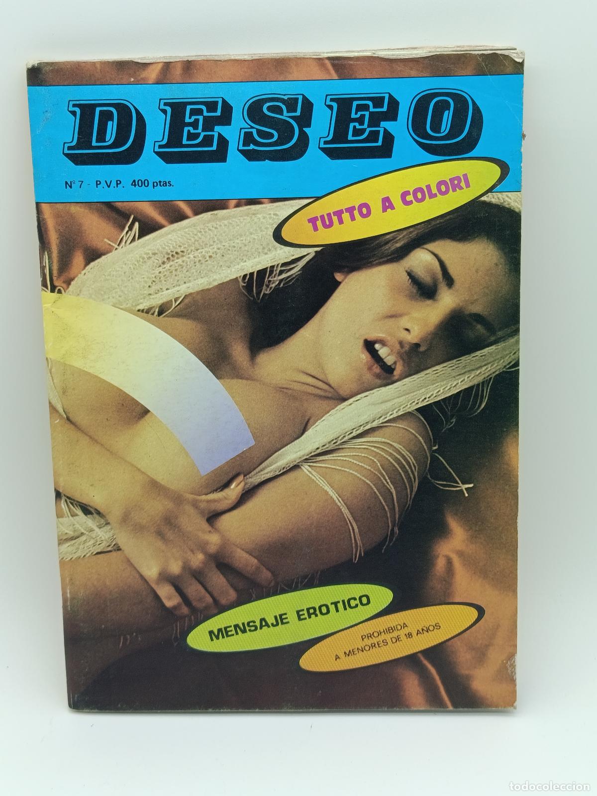 Revistas: REVISTA PORNO DESEO N&ordm;7. A&Ntilde;OS 70. TEXTO EN ESPA&Ntilde;OL.