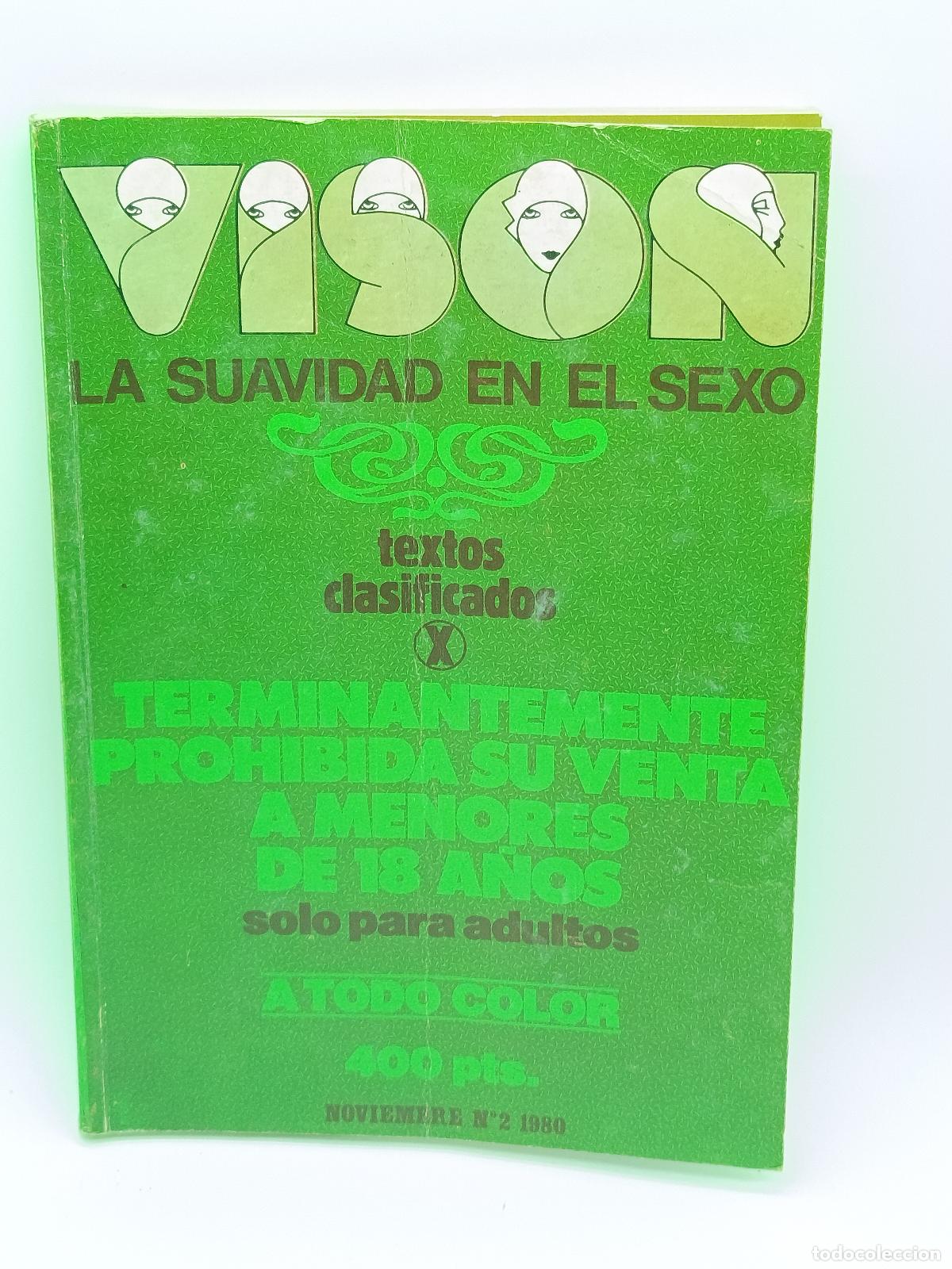 Revistas: REVISTA PORNO VISON N&ordm;2. 1980. TEXTO EN ESPA&Ntilde;OL.