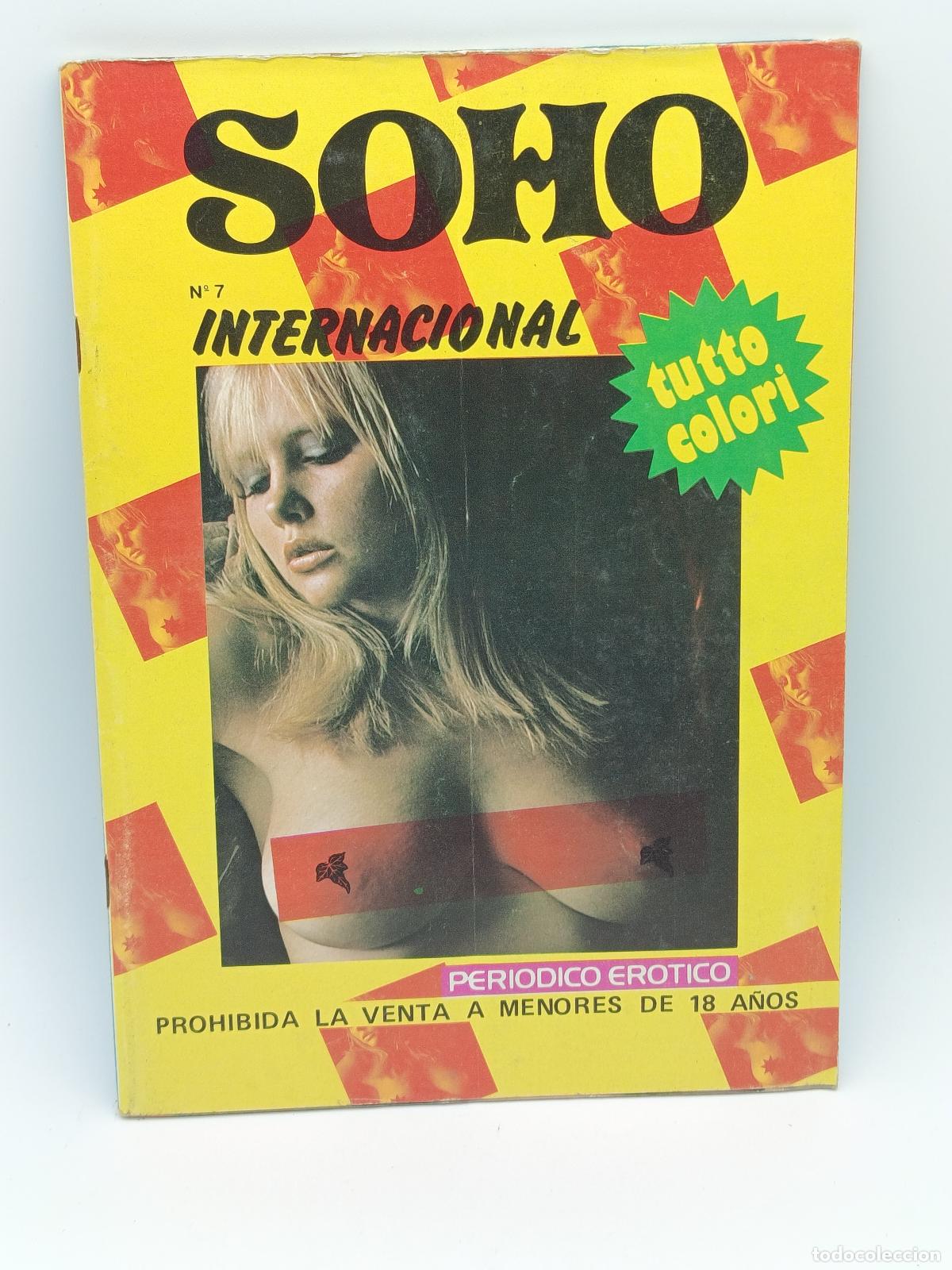 Revistas: REVISTA PORNO SOHO INTERNACIONAL N&ordm;7. A&Ntilde;OS 70. TEXTO EN ESPA&Ntilde;OL.