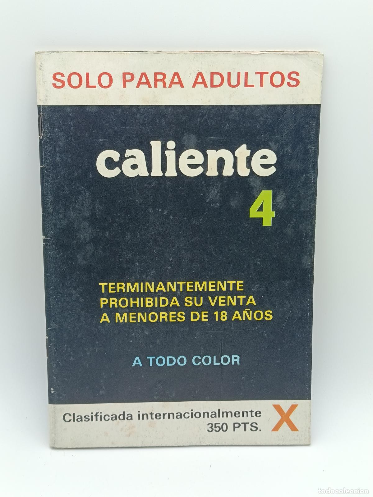 Revistas: REVISTA PORNO CALIENTE 4. A&Ntilde;OS 70. TEXTO EN ESPA&Ntilde;OL.