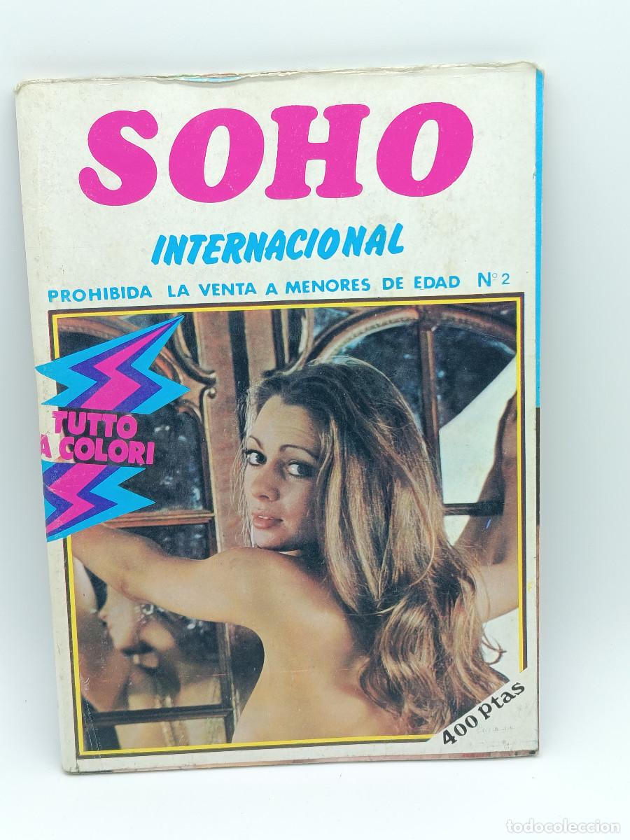 Revistas: REVISTA PORNO SOHO INTERNACIONAL N&ordm;2. A&Ntilde;OS 70. TEXTO EN ESPA&Ntilde;OL.