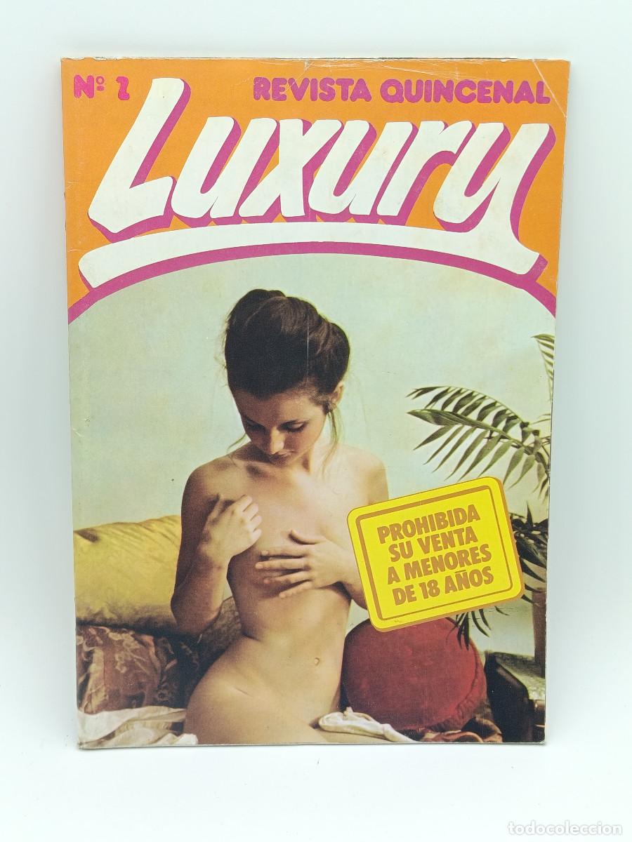 Revistas: REVISTA PORNO LUXURU N&ordm;2. TEXTO EN ESPA&Ntilde;OL.1981.