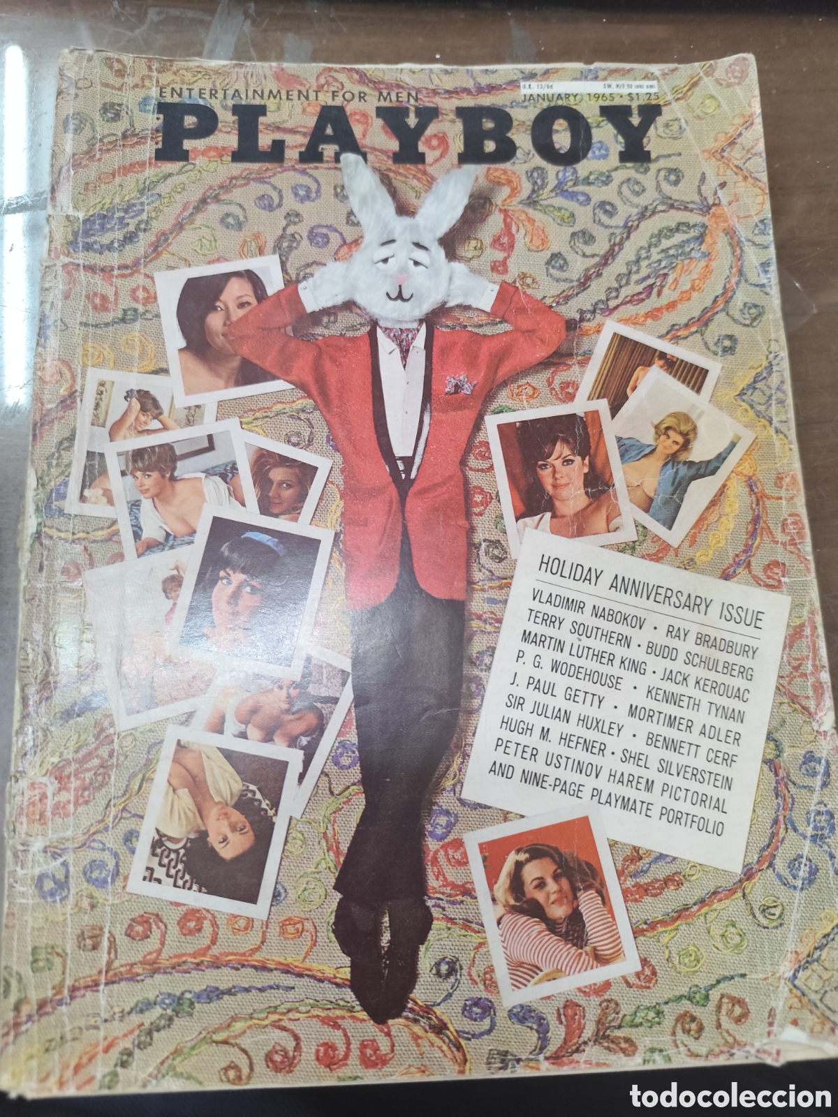 Revistas: Revista Erotica Usa Playboy. January 1965. Contiene p&oacute;ster central