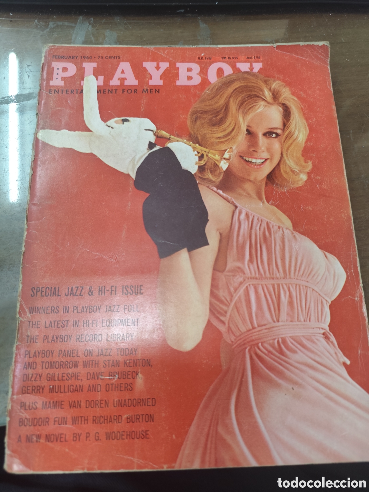 Revistas: Revista Erotica Usa Playboy february 1964. Contiene p&oacute;ster central