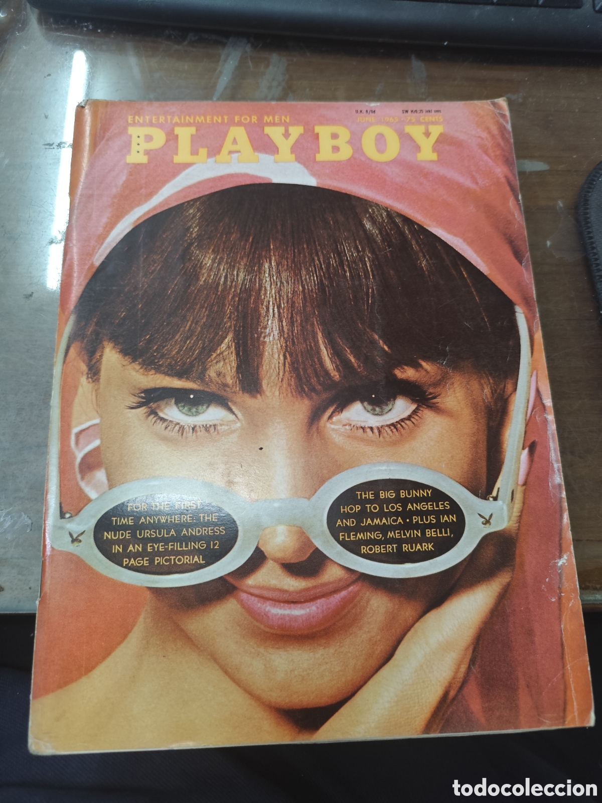 Revistas: Revista Erotica Usa Playboy June 1965. Contiene p&oacute;ster central