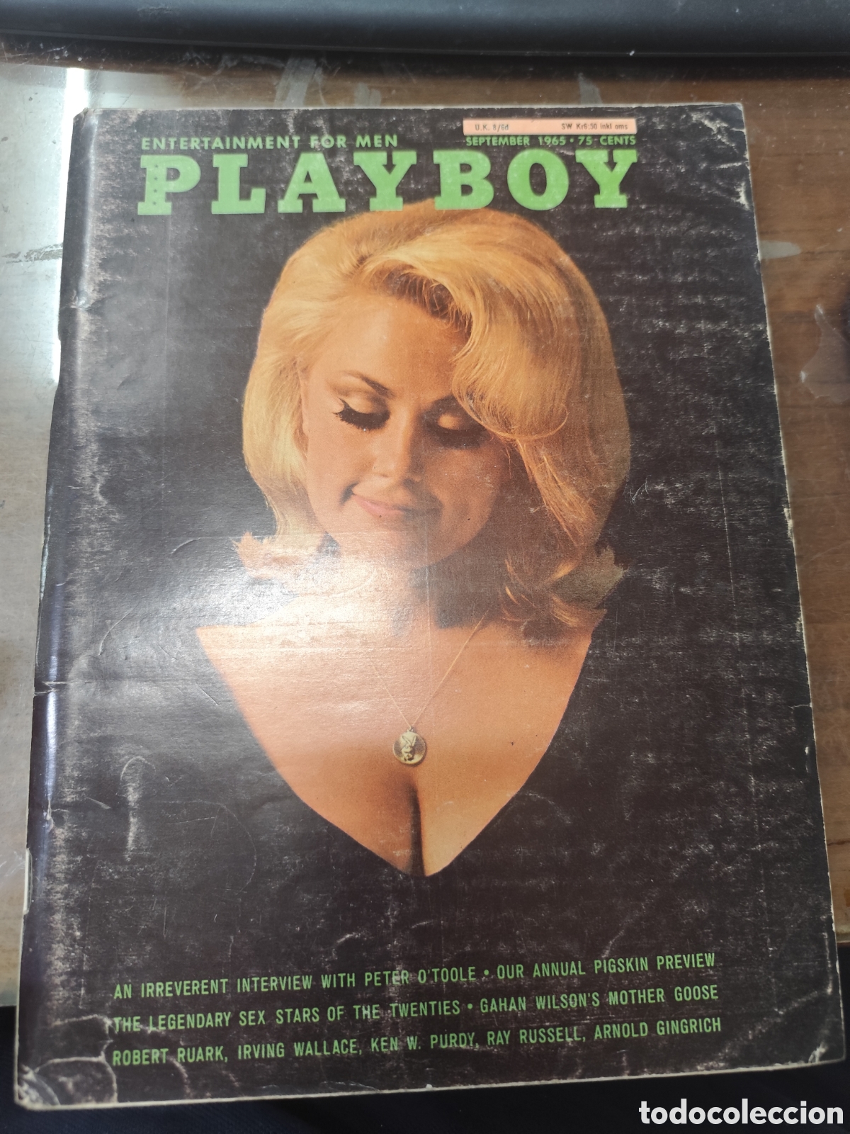 Revistas: Revista Erotica Usa Playboy september 1965. Contiene p&oacute;ster central
