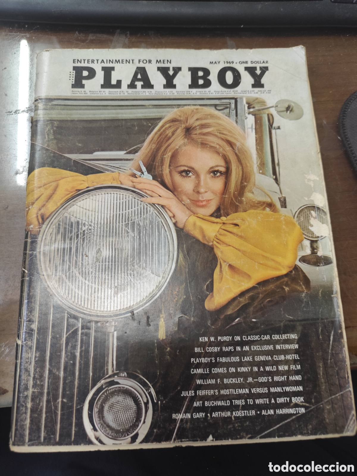 Revistas: Revista Erotica Usa Playboy may 1969. Contiene p&oacute;ster central