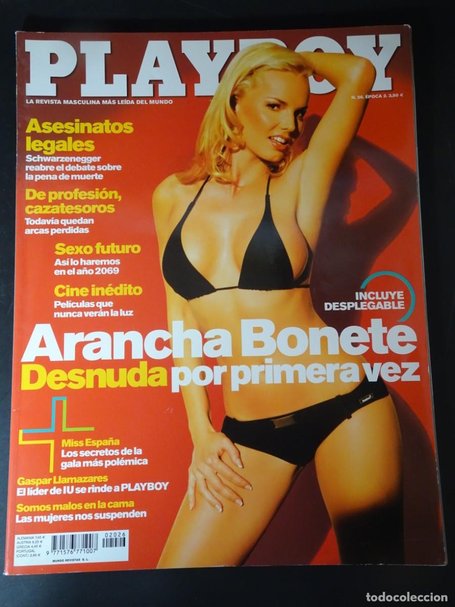 Revistas: MAGAZINE ER&Oacute;TICO, PLAYBOY N&ordm; 26, ARANCHA BONETE ,MISS ESPA&Ntilde;A, POSTER, VER FOTOS